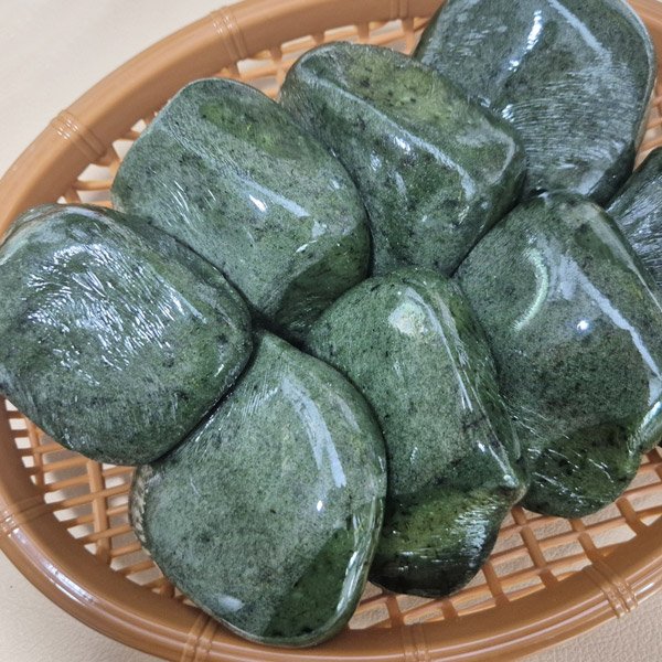 도깨비떡방 30년 전통 쑥인절미 1kg(+콩고물)/8개 내외/진도 해풍 쑥떡 - SSG.COM