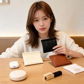 미니 버킷 파우치 바네형 소형 가방 숄더백 포켓 데일리백 여행 화장품