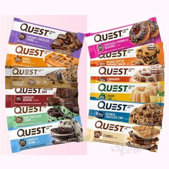  퀘스트 퀘스트바 프로틴바 단백질 바 12 개입 QUEST PROTEIN BARS