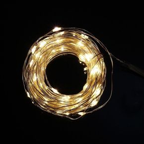 10m NCVPXBQI 드럼 led usb 트리 전구 100구 웜 색 와이어