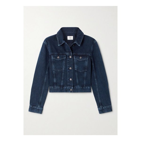 샤프 데님 재킷 다크 데님 46376663162878990