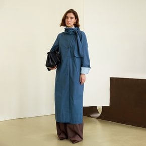 YY_Loose cotton trench coat