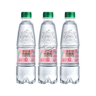  씨그램 스위트 피치블랙티 350ml x 12개