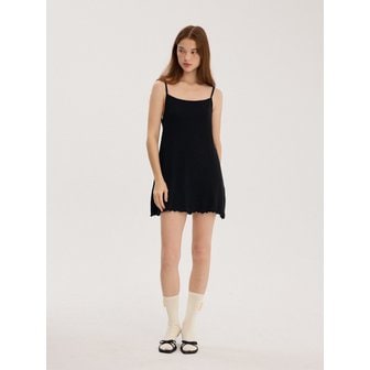 릴리코리 Easy Cotton Mini Dress (Black)