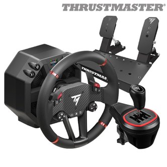 트러스트마스터 T598 다이렉트 드라이브 휠 + TH8S 쉬프터 패키지 (PC, PS5) [공식수입판매점]
