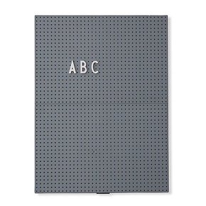 디자인레터스 디자인레터스 메세지 보드 A4 dark grey