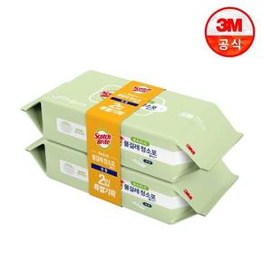 대형 베이직 물걸레 청소포 2p기획팩 80매