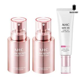 AHC 아우라 시크릿 톤업크림 50g x2 + 톤업 선크림 50ml (S18841194)