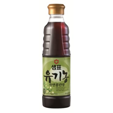 샘표 유기농 자연콩간장 500ml (1개)