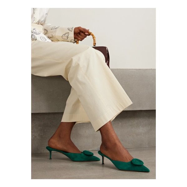 더 후프 스웨이드 뮬 50mm 에메랄드 46376663162863946