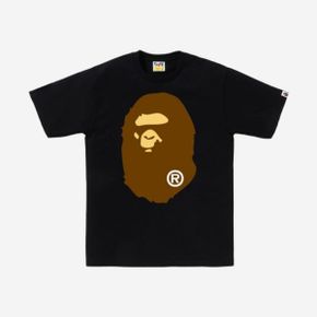 베이프 빅 에이프 헤드 티셔츠 블랙 BAPE Big Ape Head T-Shirt Black