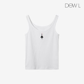 스페이드 자수 나시 탑 WH_D262MSM146