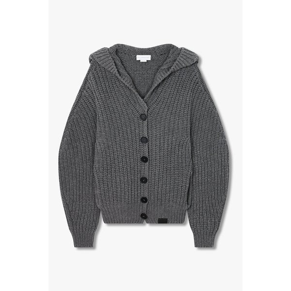 캐시미어 블렌드 후디드 가디건 2415307502000