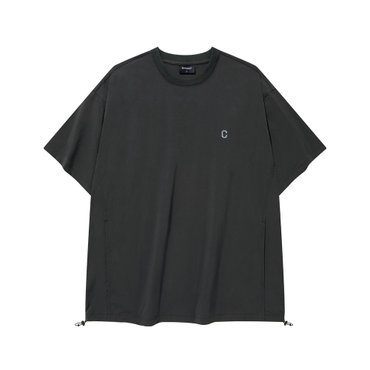 커버낫 테크 나일론 베이직 티셔츠 차콜 CO2502ST59CH