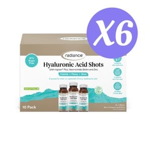래디언스 히알루론산 샷 10개 x 50ml X6개