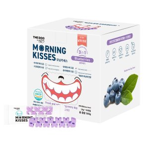 모닝키세스 강아지 양치껌 덴탈껌 입냄새 치석제거 500g 블루베리