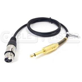 케이블마스터 XLR(F)-5.5MONO 케이블 3M CM-XLRF503