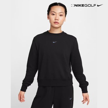 나이키골프 FB5126-010 나이키 드라이 핏 원 여성 크루넥 프렌치 테리 스웻셔츠