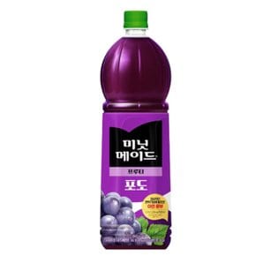 미닛메이드 포도 주스 1.5L X 1개입 쥬스 바코드X