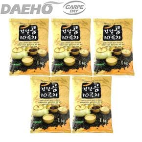 대호 검정콩 10곡차 1kg x 5개 / 자판기용 율무차