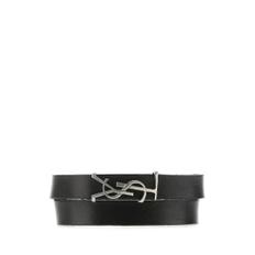 Black leather bracelet 1000