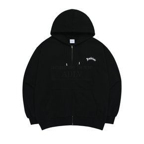 GOLD CHAIN BEAR DOLL HOODIE ZIP UP BLACK 골드체인베어 집업 블랙