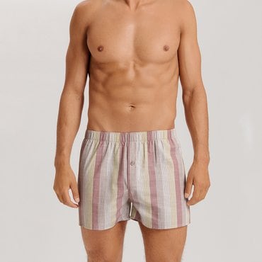 한로 Fancy Woven 남성 트렁크 팬티 (74013_Bluewood Stripe)