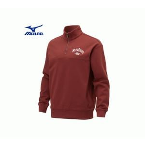 미즈노 하프 집업 맨투맨 RUNBIRD HALF ZIP MTM 32YC355066SG