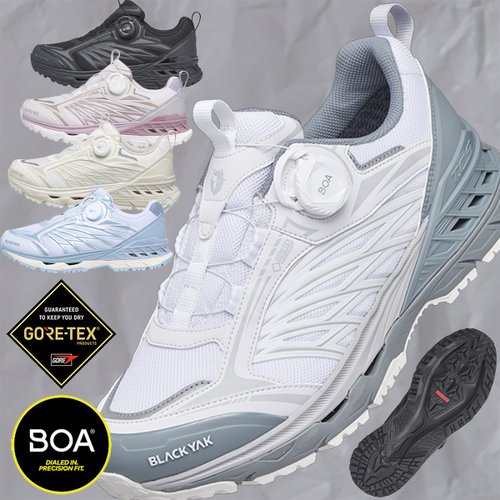 블랙야크 [정가 269,000] 남성/여성 공용 고어텍스 방수 보아 다이얼 트레킹/등산화 343 MAX D GTX