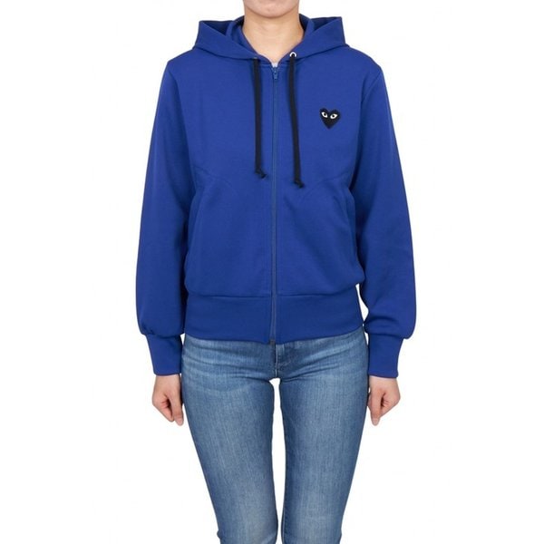 꼼데가르송 블랙하트 여성 후드 집업 AZ T253 051 2