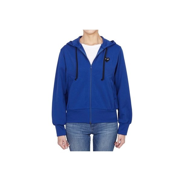 꼼데가르송 블랙하트 여성 후드 집업 AZ T253 051 2