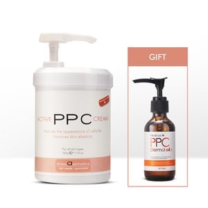 아나시스 액티브 피피씨 발열 사우나 버닝 웜업 PPC 크림 500g + PPC오일 50ml