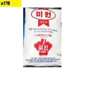 식자재 식재료 도매 업소용 미원(대상 3Kg) 1개 (WDA5297)