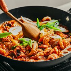 300g 약간매운맛 2팩+매운맛 2팩 수제양념 쭈꾸미볶음