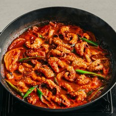 300g 약간매운맛 2팩+매운맛 2팩 수제양념 쭈꾸미볶음