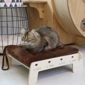 엉클펫 자작나무 반려동물 고양이 강아지 쿠션 침대