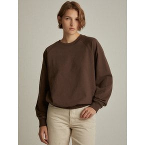 Crew neck cotton MTM (brown)