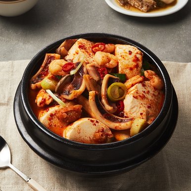 [쿡솜씨] 해물순두부찌개 밀키트 2인분