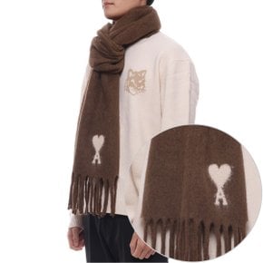[부산점] 25FW 남성 하트 로고 알파카 머플러 (USF673 AW0004 216 M 25F)