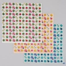 텐바이텐 일본 수입 Sybilla 프린트 손수건 물방울