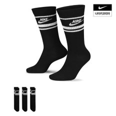 나이키 스포츠웨어 에브리데이 에센셜 성인공용 크루 삭스(3켤레) NIKE DX5089-010