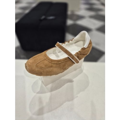 [여주점] Stitch mary jane sneakers(brown)_DG4DA25519BRN