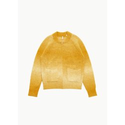 【関税込み】Sunflower イエロー Ombre カーディガン Sunflower Ombre Zip Cardigan - Yellow | Garmentory