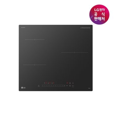 LG [LG전자공식판매처] LG 디오스 인덕션 전기레인지 BEI3QEBLOE (빌트인전용, 3버너)