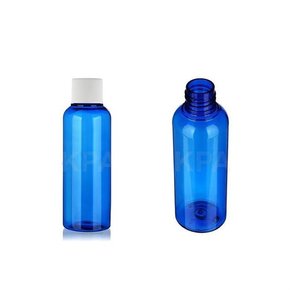 청색 반투명 pet 공병 100ml 빈통 보관