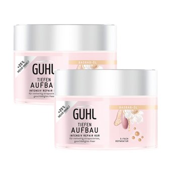 유아이홈 [해외직구] 구엘 큐어 딥 빌드업 인텐시브 리페어 GUHL 250ml 2팩 독일직구