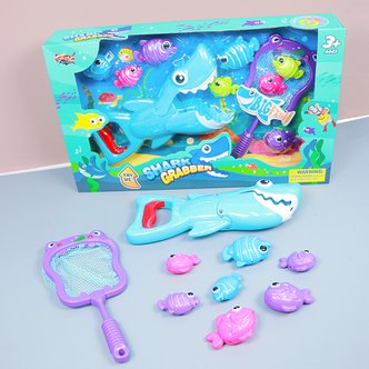 이앤오 상어 목욕놀이 아기 장난감 물놀이 욕조 장난감 용품