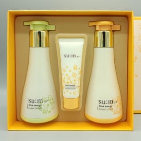 숨37도 타임 에너지 스위트 2종 세트 로션 250ml 워시 250ml