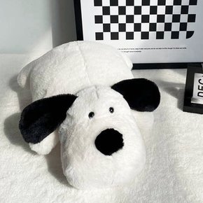 바둑이 강아지인형 50cm 동물 애착인형 낮잠베개 쿠션