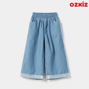 블루멜로 유아 여아 와이드 팬츠